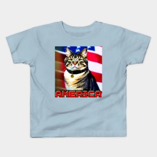 Cat America Kids T-Shirt